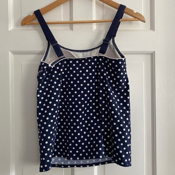Lands End Tankini Top sz 6 - Picture 3 of 6